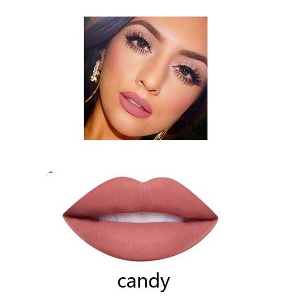 2018 Brand New Long Lasting Liquid Lipstick Matte Liquid Lipstick Nude Lip Gloss